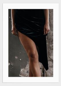 Black dress poster - 21x30
