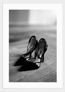 Black heels poster - 30x40