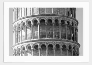Leaning tower of Pisa poster - 30x40