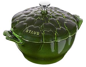 Staub La Cocotte Gryta 22 cm / 3 l, Kronärtskocka, Basilika-Grön, Gjutjärn