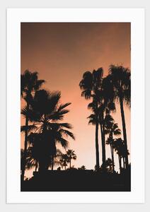 Marbella sunset poster - 30x40