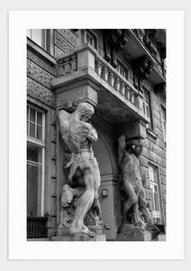 Naked statue poster - 30x40
