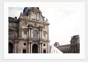 Louvren paris 2 poster - 50x70