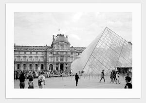 Louvren Paris poster - 50x70