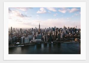 New york skyline poster - 21x30