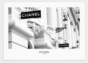Chanel poster - 21x30