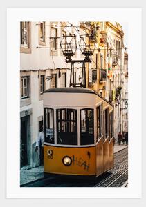 Trolley car poster - 21x30