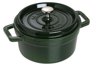 Staub La Cocotte Gryta 22 cm / 2,5 l, Rund, Basilika-Grön, Gjutjärn