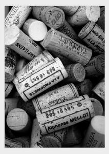 Wine corks poster - 50x70