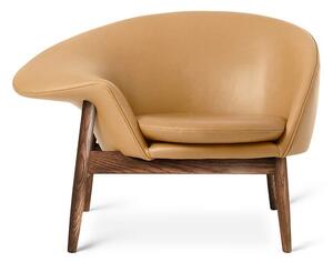 Warm Nordic - Fried Egg Chair / Smoked Oak - Fåtölj - Soave (Nature) - L99 x W68 x H68 cm