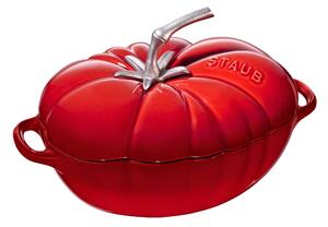 Staub La Cocotte Gryta 25 cm / 3 l, Tomat, Körsbär, Gjutjärn
