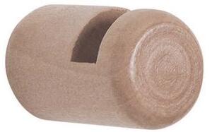 Hübsch - Hall Knob Natural - Krokar - Natural - ø2xh3cm