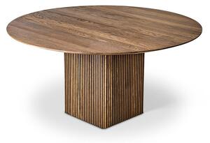 Dk3 - Ten Table Round - Extendable table - Matbord - Smoked Oak - Ø120 x H72 cm