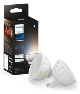 KIT 2x LED Ljusreglerad glödlampa Philips Hue WA GU5,3/MR16/5,1W/12V 2200-6500K