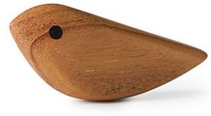 Warm Nordic - Twirling Bird - Figur - Small - Teak - L8,5 x W2,5 x H3,6 cm