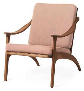 Warm Nordic - Lean Back Chair - Fåtölj - Canvas 614 (Pale Rose) - L68 x W80 x H78 cm