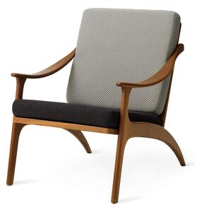 Warm Nordic - Lean Back Chair - Fåtölj - Mosaic 922 (Light Sage) / Sprinkles 294 (Mocca) - L68 x W80 x H78 cm