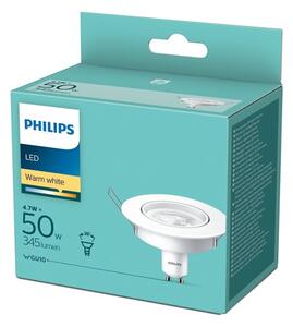 LED Infälld Belysning Philips 1xGU10/4,7W/230V 2700K