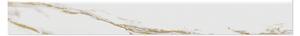 Golvsockel Klinker Aurum Vit Matt 8x60 cm