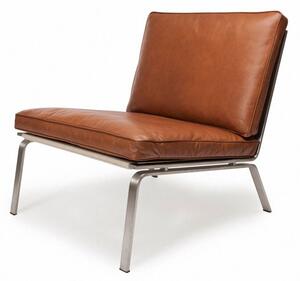 NORR11 - MAN Chair - Fåtölj - L67 x W74 x H75 x SH37 cm - Premium Leather - Black 41599