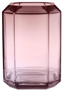 Louise Roe - Jewel Vase - Vas - 03 Burgundy - Ø18 x H26 cm