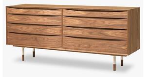 Snedkergaarden - Vodder skänk AV06 - Skänk - B: 160 x D: 45 x H: 72 cm - Oak