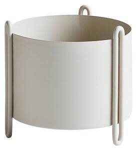 Woud - Pidestall Flowerpot - Blomkruka - Light Grey - Small - Ø: 15 x H: 15 cm