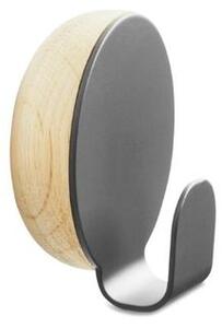 Woud - Haak Hook - Krokar - Dark Grey - L: 80 mm H: 90 mm