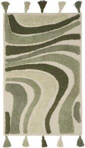 Swirl matta 60 x 90 cm - Mossgrön