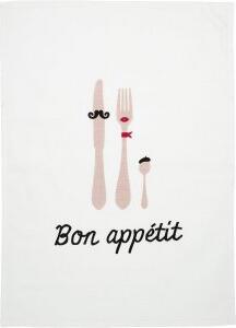 Bon appetit kökshand 50 x 70 cm - Rosa