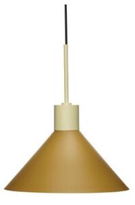 Hübsch - Hübsch metal lampe - Hängande lampa - Sand/brown - ø35xh38cm