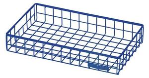 Kalager Design - Wire Tray - Small - Bricka - Navy Blue - L31,5 x D19,5 x H5,8 cm