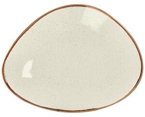 VEGA Tallrik Sidina asymmetrisk; 27.5x21 cm (LxB); Beige; Asymmetrisk; 6 Styck / Förpackning