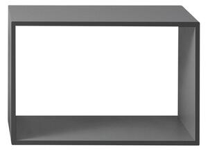 Muuto - Stacked Storage System / Large - Hylla - Open - Light Grey - L65,4 x D35 x H43,6 cm