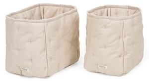 MarMar Copenhagen - Nursery Storage Bags - Förvaringslåda för barn - Grey Sand - Small W:15 x L:21 x H:20 cm / Large W:17 x L:25 x H:20 cm