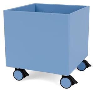 Montana - Colour Box I – S6161 - With Wheels - Förvaringslådor - Azure - W35,4 X H37,8 X D35,4 cm