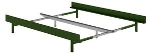 MOEBE - MOEBE bed 90-180 - Sängram - Pine Green - W179 x D90-180 x H29 cm