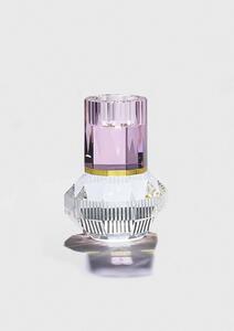 Reflections Copenhagen - Chicago Tealight Holder - Ljusstake - Rose/Yellow/Clear - 10 x 13 x 10 cm