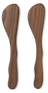 Ferm Living - Cairn Butter Knives - Kniv - Dark Brown - W3,35 x H0,5 x D16,8 cm