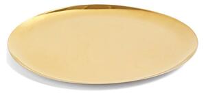 HAY - Serving Tray - HAY - Bricka - Golden - XL - Stock sale - Ø: 35 cm
