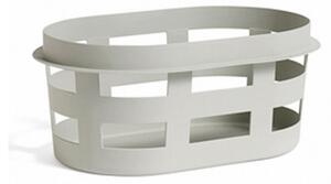 HAY - Basket - Tvättkorg - Small - Light Grey - W57,5 x D37,5 x H24,5 cm