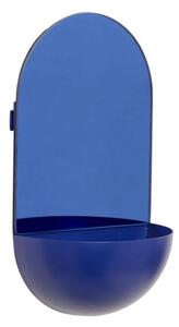 Hübsch - Arch Wall Mirror - Spegel - Blue - 20x10xh35cm