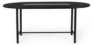 Warm Nordic - Be My Guest / Dining Table - Skåp - Forest Green / Black Oiled Oak - L180 x W100 x H73 cm