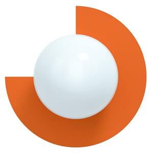 Swedish Ninja - Candy Little Circle 270 S - Vägglampa - Zesty Orange - W28 x D20 x H28 cm