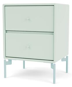 Montana - DRIFT - With Flint Legs - Sängbord - Mist - B 35,4 x H 35,4 x D 30 cm