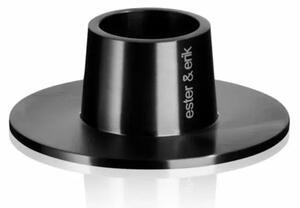 Ester&Erik - Candlesticks - Ljusstake - Brushed black - 1 pcs - Medium 2,2cm / Stagelys