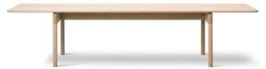 Fredericia Furniture - Post Table 6442 by Cecilie Manz - Matbord - Soaped Oak - W320 x D100 x H73 cm