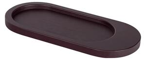 Noo.ma - Tenu Tray - Serveringsfat - Wine Berry - W32 x D15 x H1.8 cm