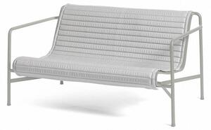 HAY - PALISSADE / Quilted Cushion for Lounge Sofa - Kuddar för utomhusbruk - Sky Grey - W124 x D115,5 x H1 cm