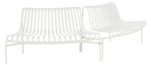 HAY - Palissade park dining bench out-out - Trädgårdsbänk - Cream White - W275.5 X D107 X H80 X SH45